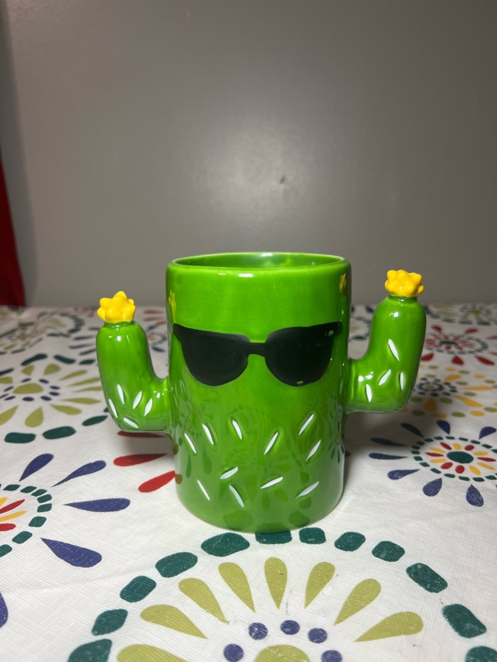 Cactus Shaped Ceramic Succulent Planter